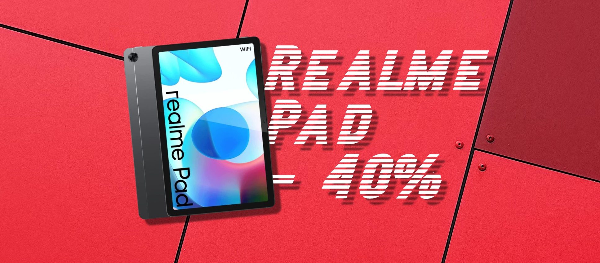 Realme Pad 4+64GB: CROLLA ulteriormente il prezzo del tablet con display 2K