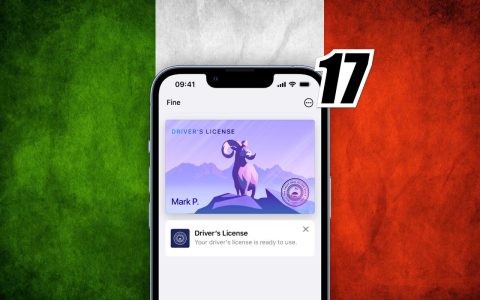 Patente di guida su iPhone, nel 2023 in Italia e si guida da 17 anni