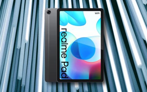 Realme Pad: PREZZO TOP per il tablet con display 2K e altoparlanti Dolby Atmos