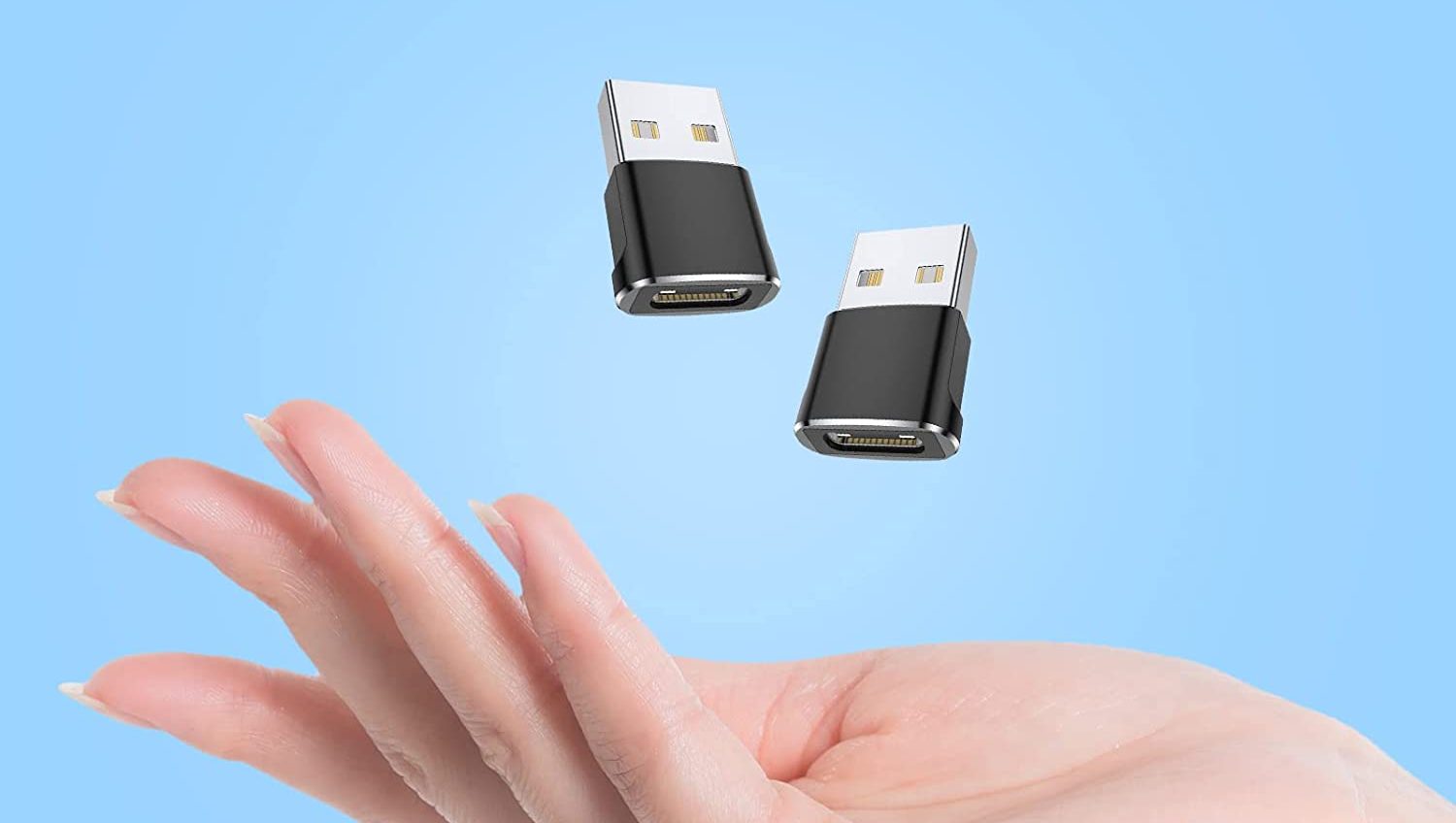 Convertitore USB-C→USB-A (Kit da 2): meno di 2,5€ l'uno spedito