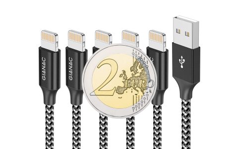 5 Cavi Lightning a meno di 2€ l'uno incluse spedizioni: è ora di fare scorta