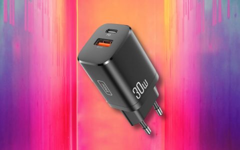 Caricabatterie da 30W con porta USB-C in OFFERTA LAMPO: tuo a meno di 10€