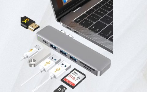 Hub USB-C 7-in-1 per MacBook Pro e Air: SCONTO 33%