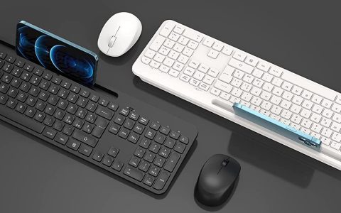 Kit tastiera (con porta-iPad) e mouse wireless: Offerta sconto 18%