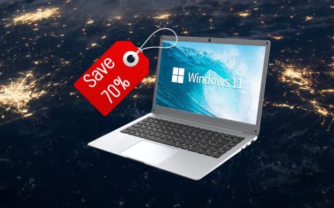 Laptop con 12GB di RAM e 256GB SSD: SUPER SCONTO del 70%