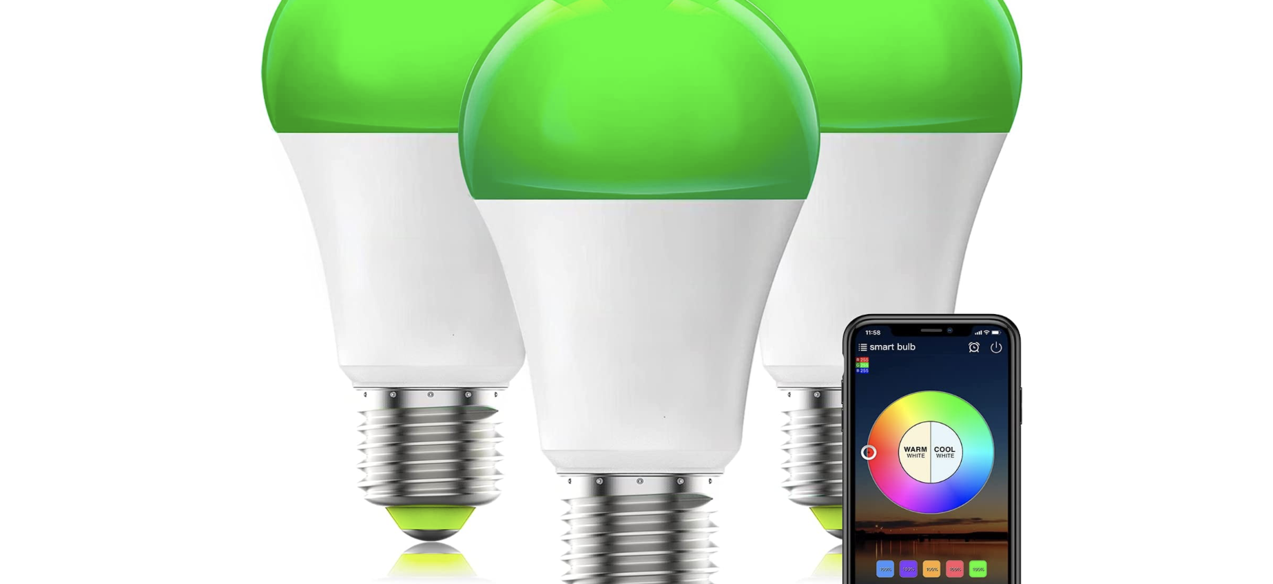 Lampadine Smart (Kit da 3): SUPER offerta coupon + codice sconto