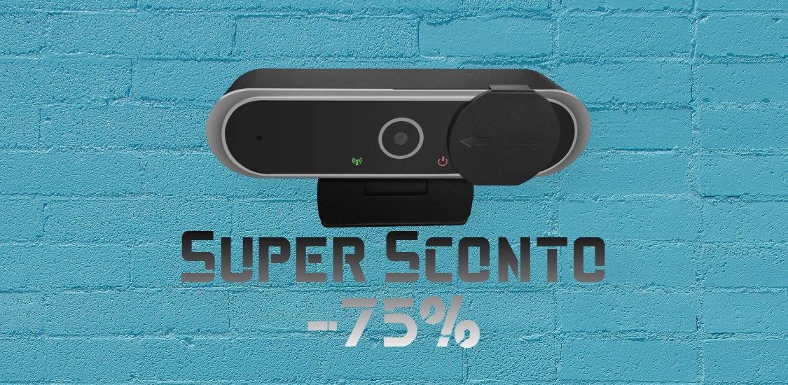 Webcam 1080p Plug & Play: FOLLE SCONTO DEL 75%