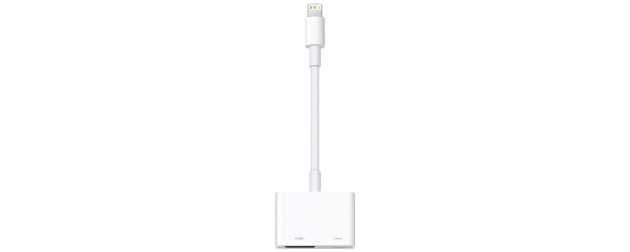 Collegare iPhone e iPad a TV e proiettori: Apple Lightning Digital AV Adapter in sconto