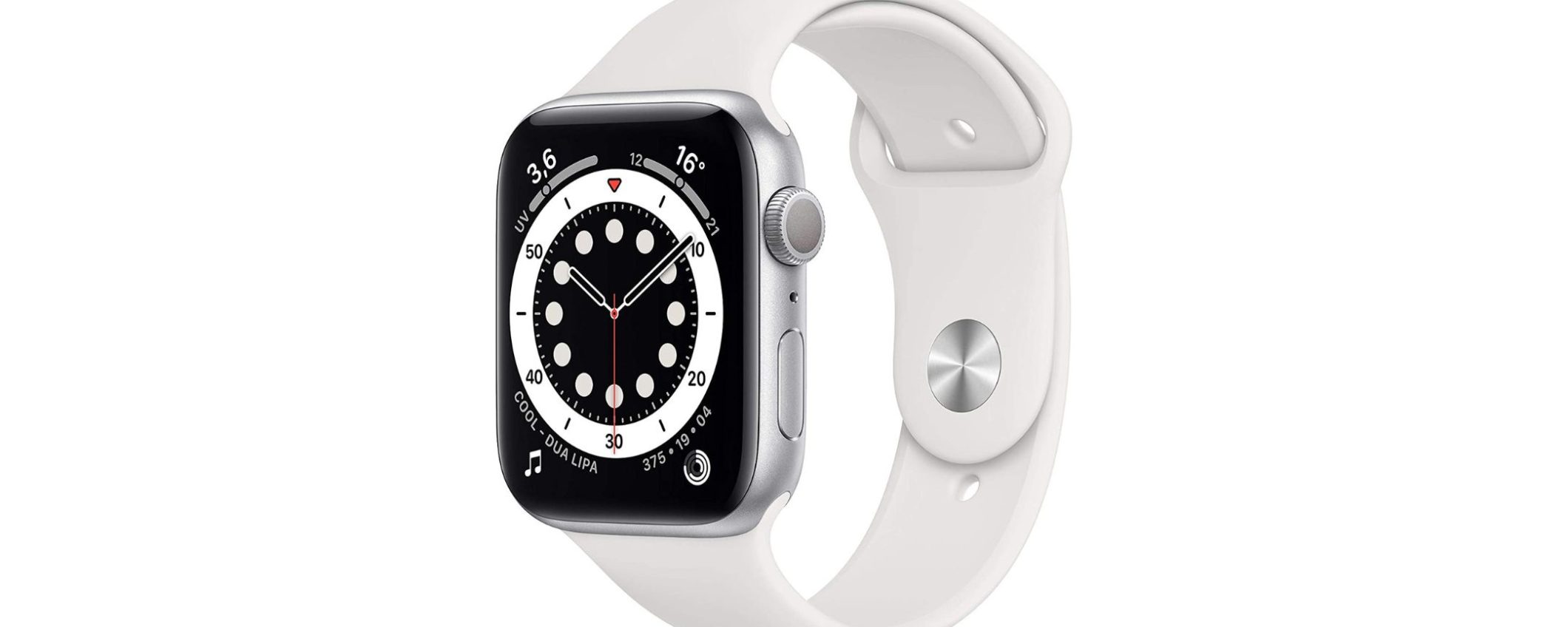 Apple Watch Series 6 con cassa in alluminio e cinturino Sport ad un prezzo BOMBA su Amazon