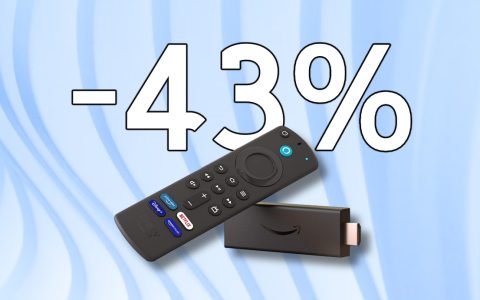 Fire TV Stick, nuovo MINIMO STORICO su Amazon: solo 17,99 euro!