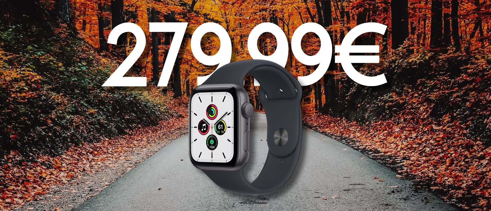 Apple Watch SE 44mm a meno di 290€: design al top e feature per Sport e Salute