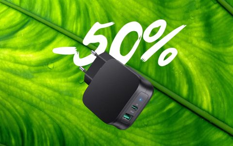 Abbraccia la ricarica rapida con questo caricabatterie USB-C da 30W scontato del 50%