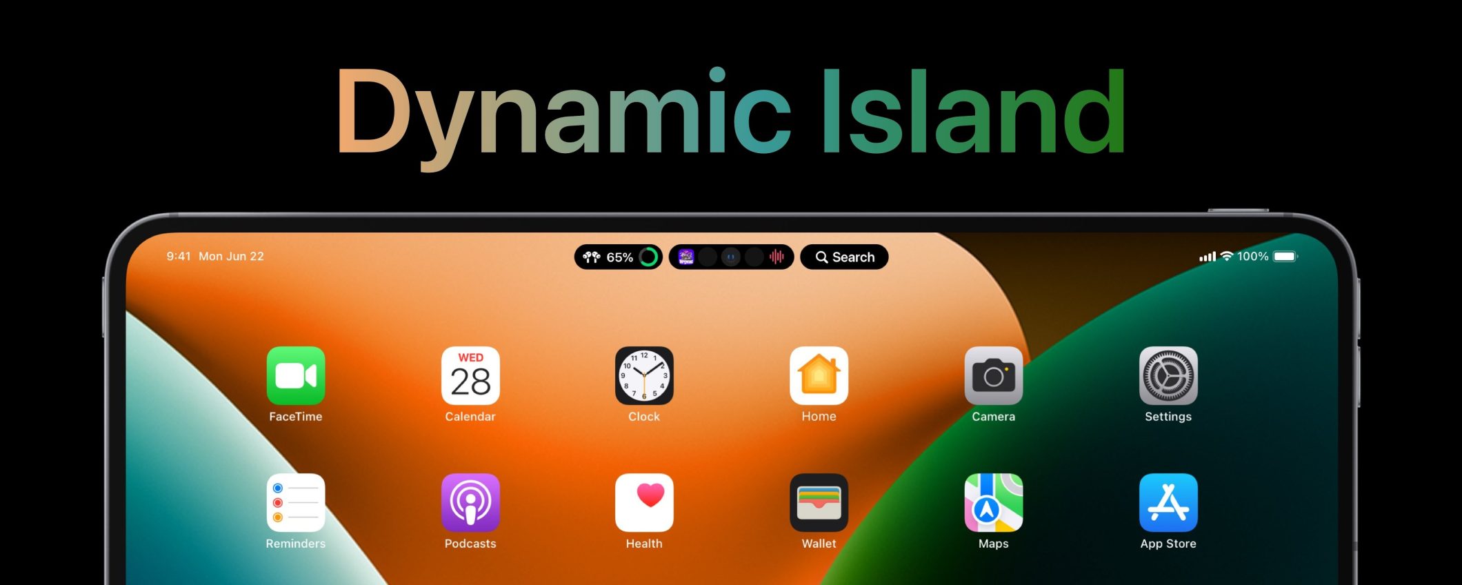 Dynamic Island su iPad Pro? Potrebbe essere così