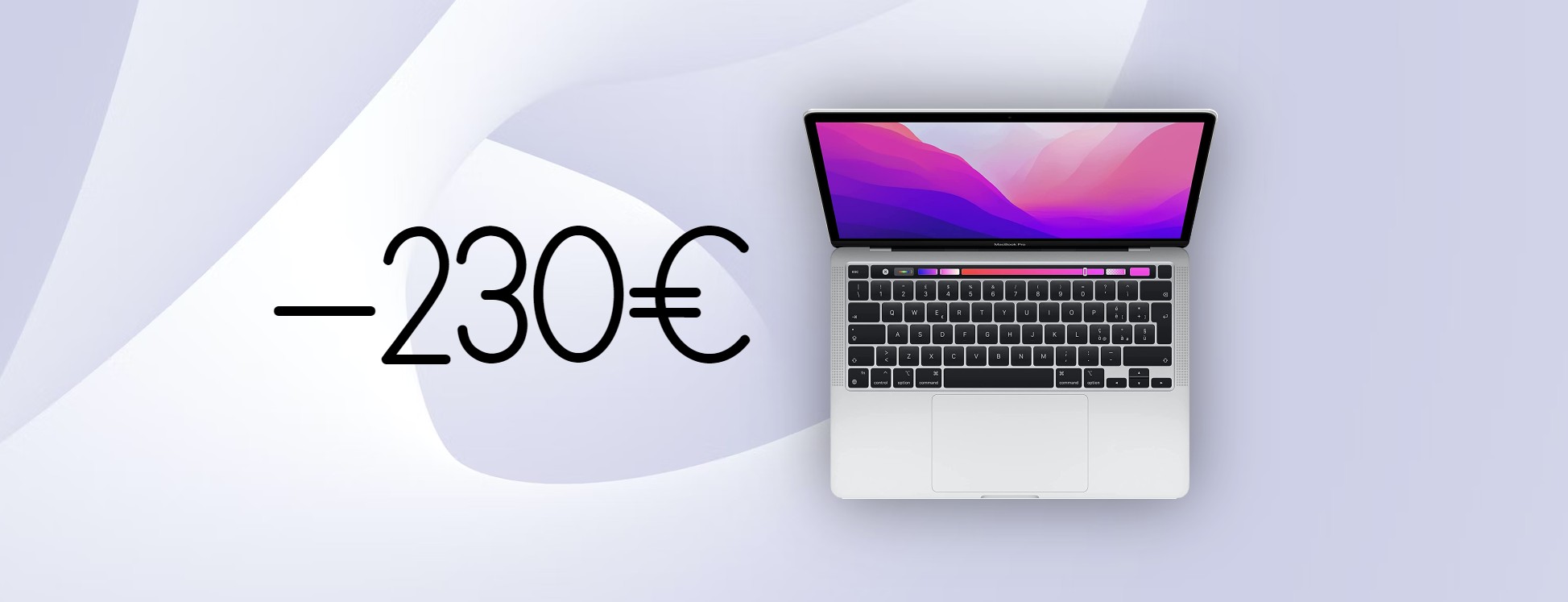 MacBook Pro con chip M2: POTENZA MOSTRUOSA e sconto immediato di 230€