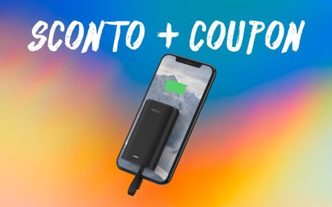 Mini Power Bank da 9000mAh: SCONTO e COUPON fanno crollare il prezzo