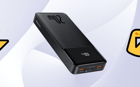 Mostruoso Power Bank da 20000mAh con USB-C: sconto con COUPON