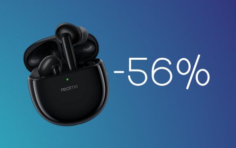 Realme Buds Air Pro: ottimi auricolari wireless scontati del 56%