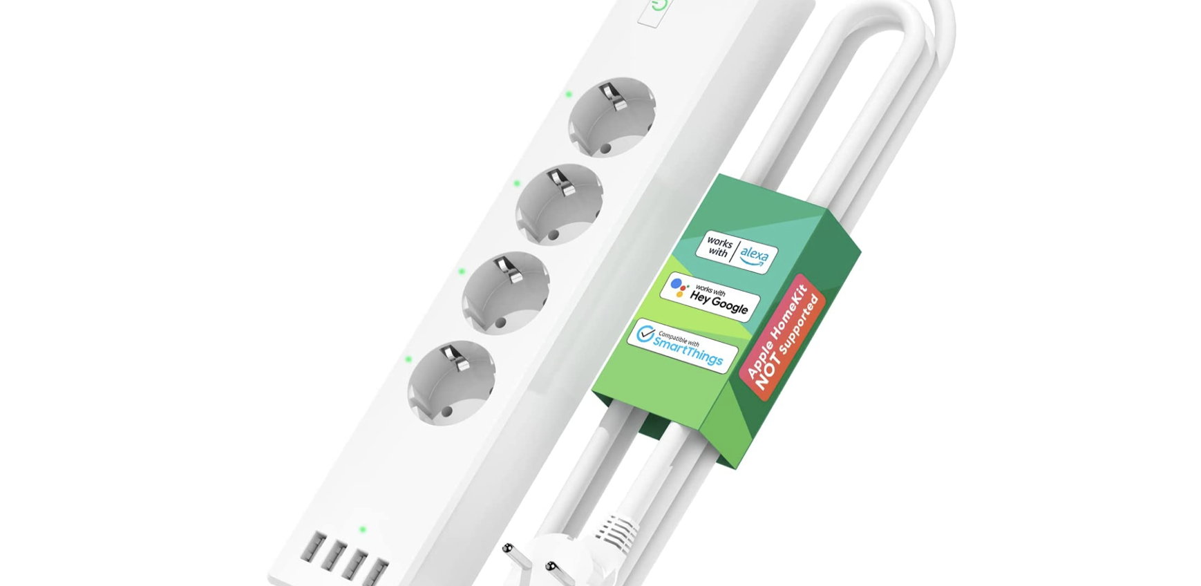 Ciabatta Smart Wifi (4 Schuko + 4 USB): solo 29€ con Coupon