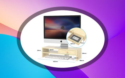 Supporto in legno per monitor e iMac REGALATO con lo sconto del 65%