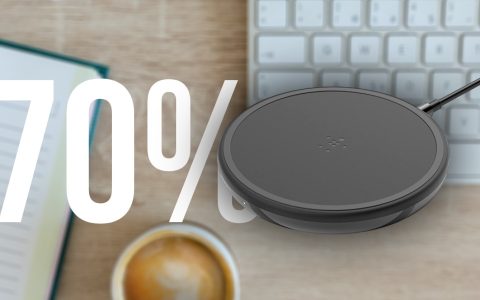 Tappetino di ricarica wireless Belkin: SCONTO FOLLE del 70%