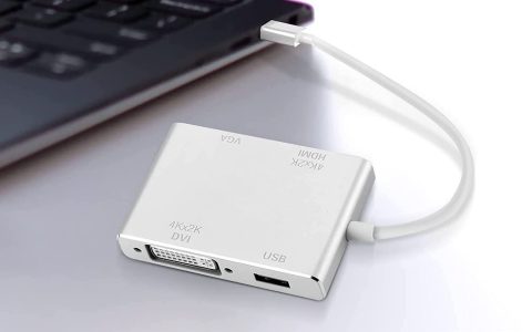 Hub USB-C: DVI, VGA, HDMI, USB-A tutto in uno a 15€