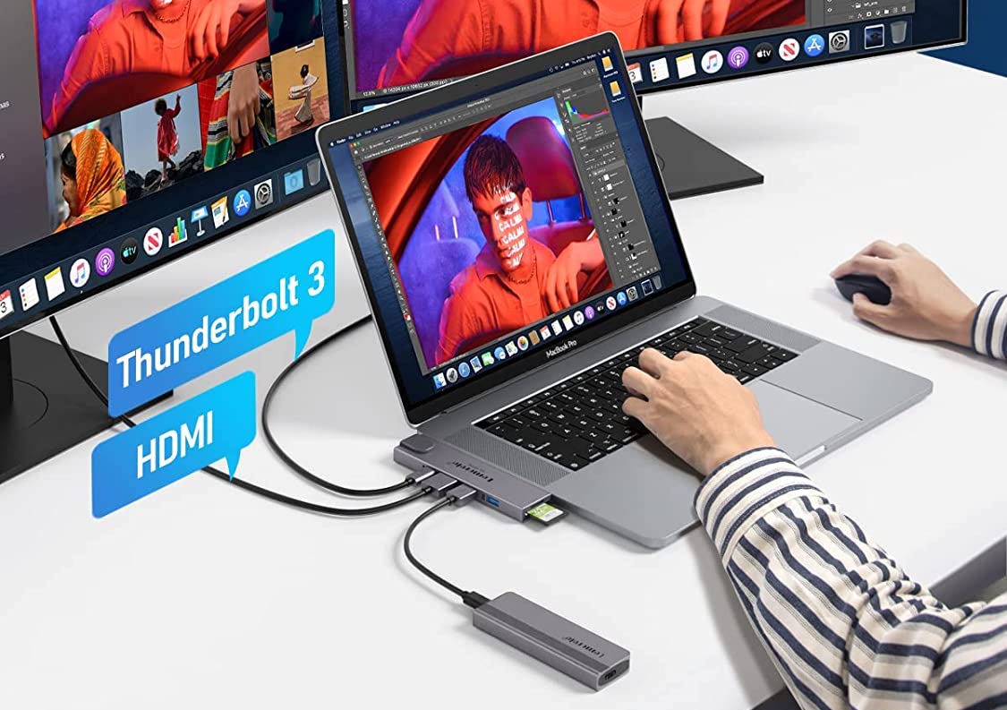 Adattatore Multiporta USB-C per MacBook: ha TUTTO a 33€