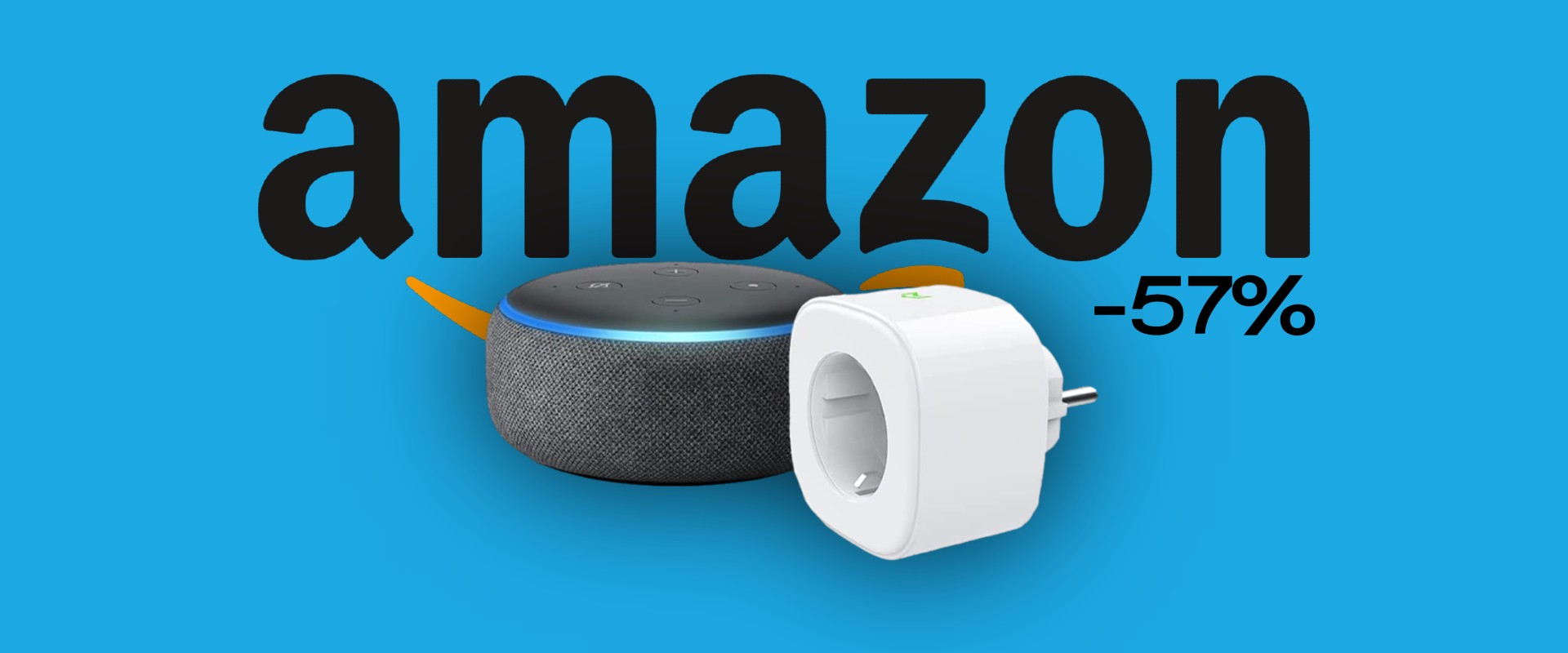 Echo Dot 3ª gen + Presa Smart Meross: il bundle ad un SUPER PREZZO su Amazon