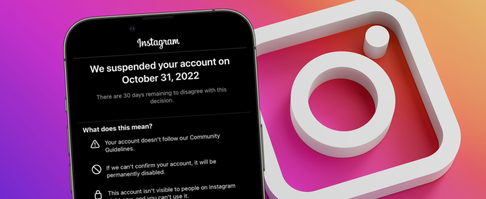 Instagram: un bug sospende milioni di account, PANICO sul web