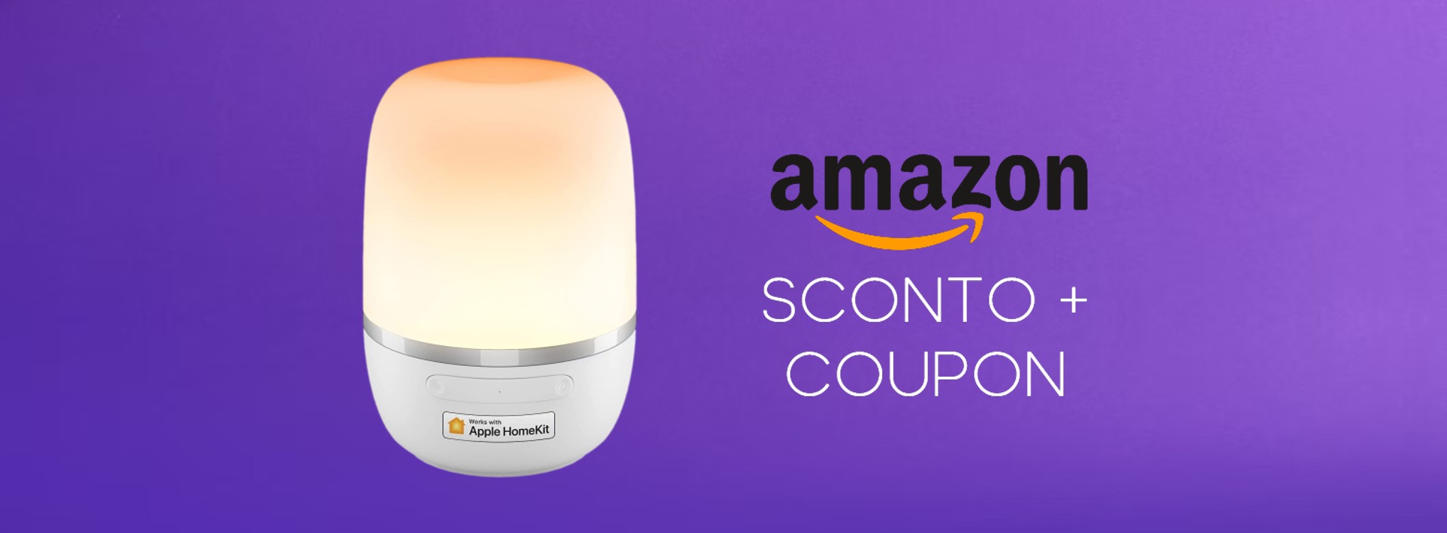 Lampada Smart con Siri e Alexa: prezzo a picco con SCONTO e COUPON