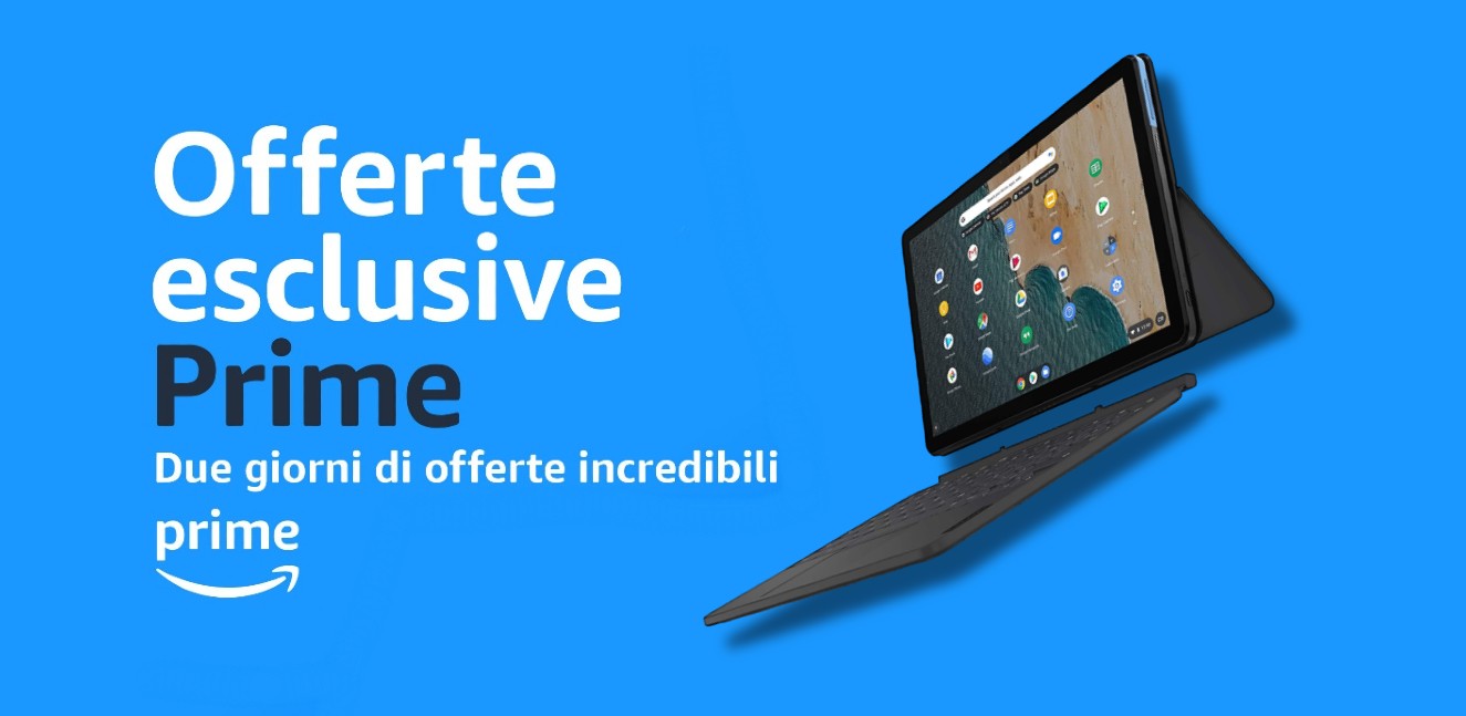 Offerte esclusive Prime: Lenovo IdeaPad Duet, il Chromebook 2-in-1 per eccellenza è SCONTATO del 46%