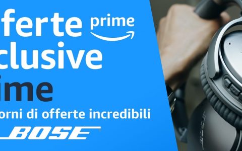 Offerte esclusive Prime: tutti i prodotti BOSE in SCONTO