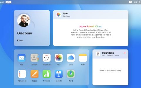 iCloud, ecco come provare il nuovo sito Apple ora