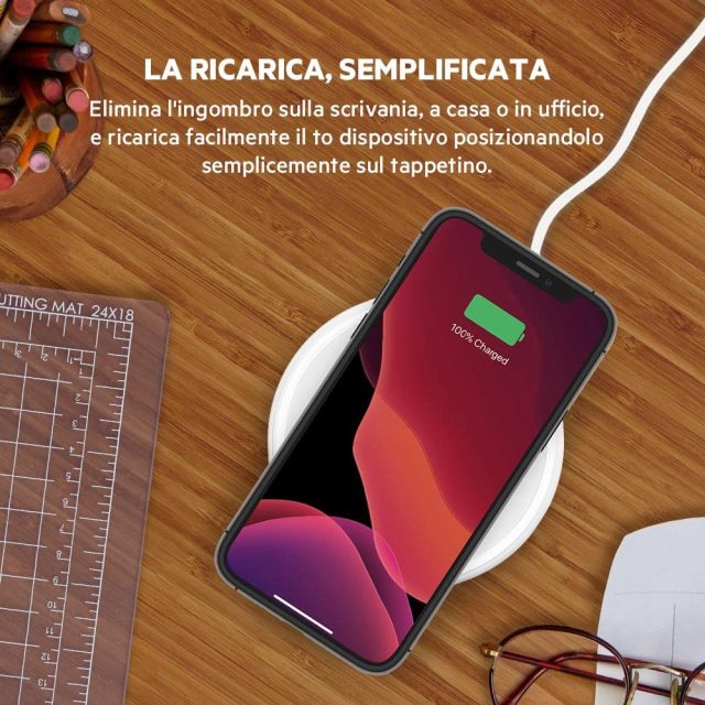 Belkin - Tappetino ricarica wireless Bianco