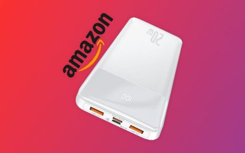 Offerte Natale Amazon: PowerBank 10.000mAh USB-C sconto 25%