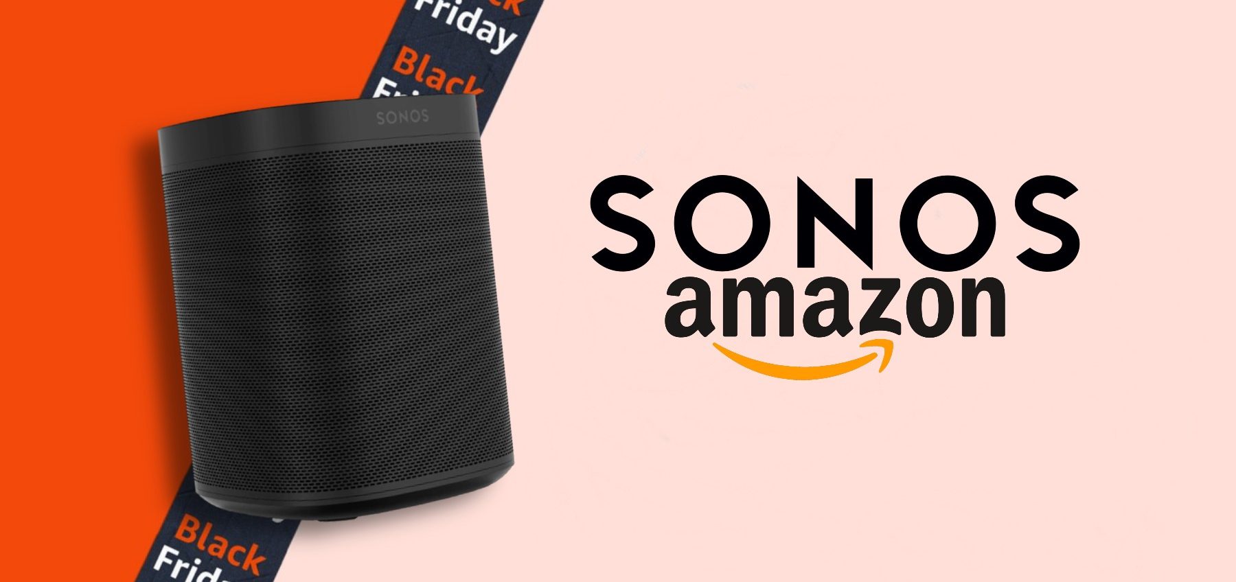 Sonos One (2a Gen): risparmia subito 50€ grazie agli sconti del Black Friday