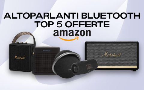 Altoparlanti Bluetooth: le 5 migliori offerte Amazon sui device Marshall, Bose e non solo