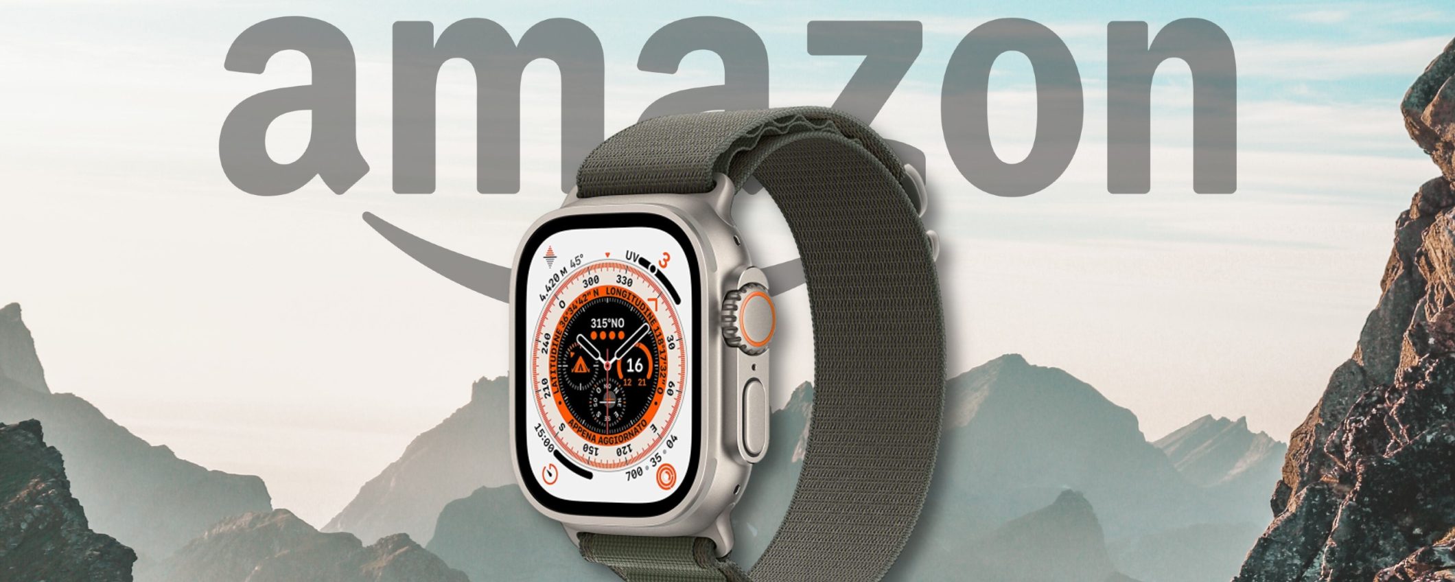 Apple Watch Ultra torna in OFFERTA: il miglior smartwatch al mondo ti aspetta su Amazon