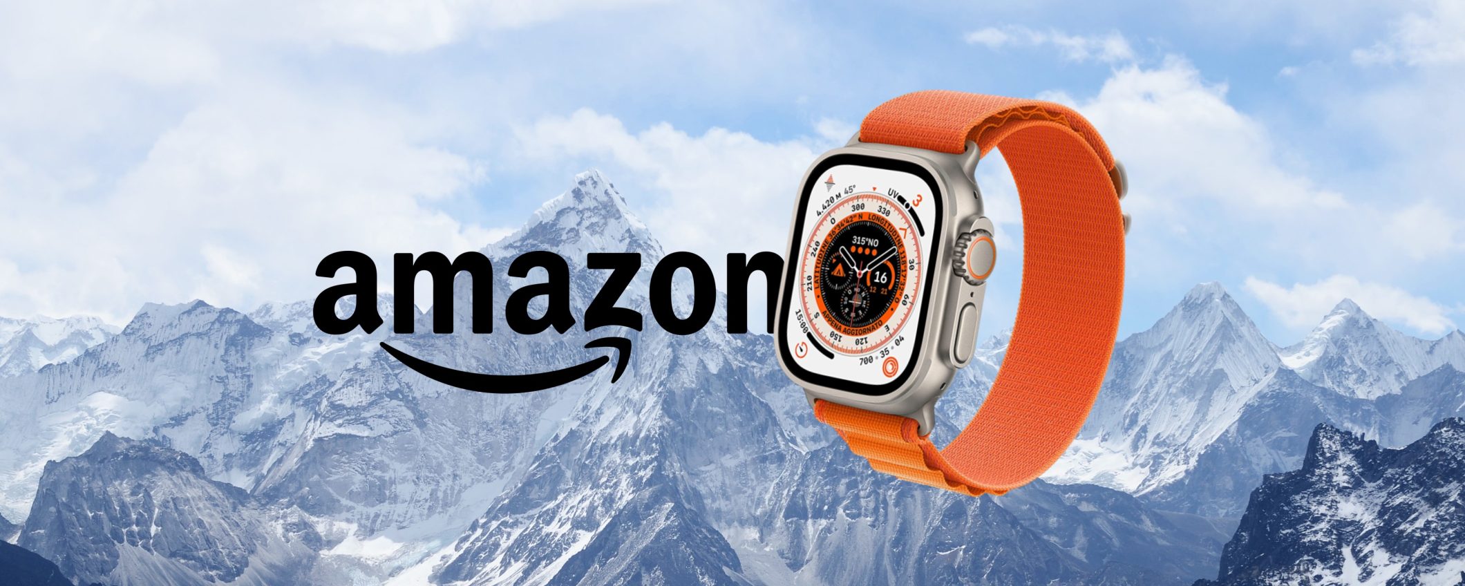 Apple Watch Ultra di nuovo sotto i 900€: su Amazon lo acquisti anche rate!