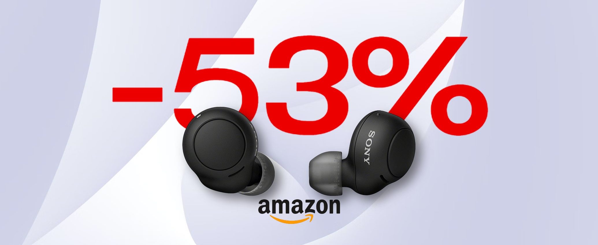 Gli auricolari wireless Sony WF-500 True sono SCONTATI del 53%!