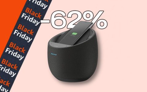 Belkin, SCONTO di 155€ sullo smart speaker che è anche un caricabatterie wireless