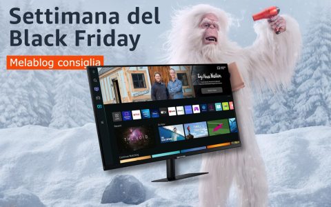 Samsung, il suo Smart Monitor M5 da 32 pollici è in SUPER PROMO per il Black Friday