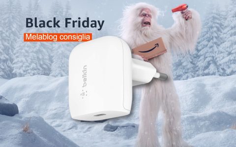 Caricabatterie USB-C 20W Belkin: SCONTO BOMBA del 40% per il Black Friday