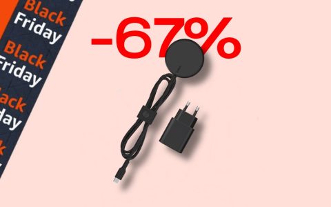 Black Friday 2022: SCONTO PAZZESCO del 67% sul caricabatterie magnetico Belkin 20W