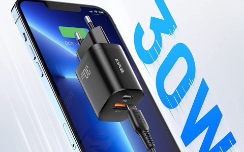 Caricabatterie USB-C 30W a meno di 8€: OFFERTA IMPERDIBILE su Amazon