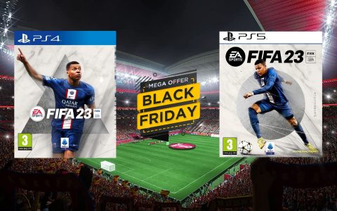 FIFA 23 per PS4 e PS5: offerte CLAMOROSE su Amazon con il Black Friday