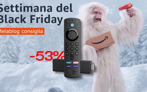 Black Friday 2022: a picco il prezzo del Fire TV Stick 4K con lo SCONTO DEL 53%