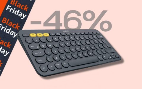 Black Friday 2022: la tastiera Logitech K380 è in SUPER SCONTO