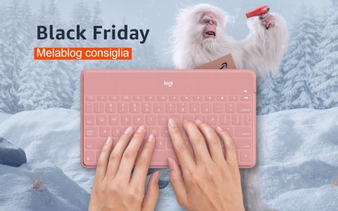 Logitech Keys-To-Go al MINIMO STORICO con il Black Friday (-44%)