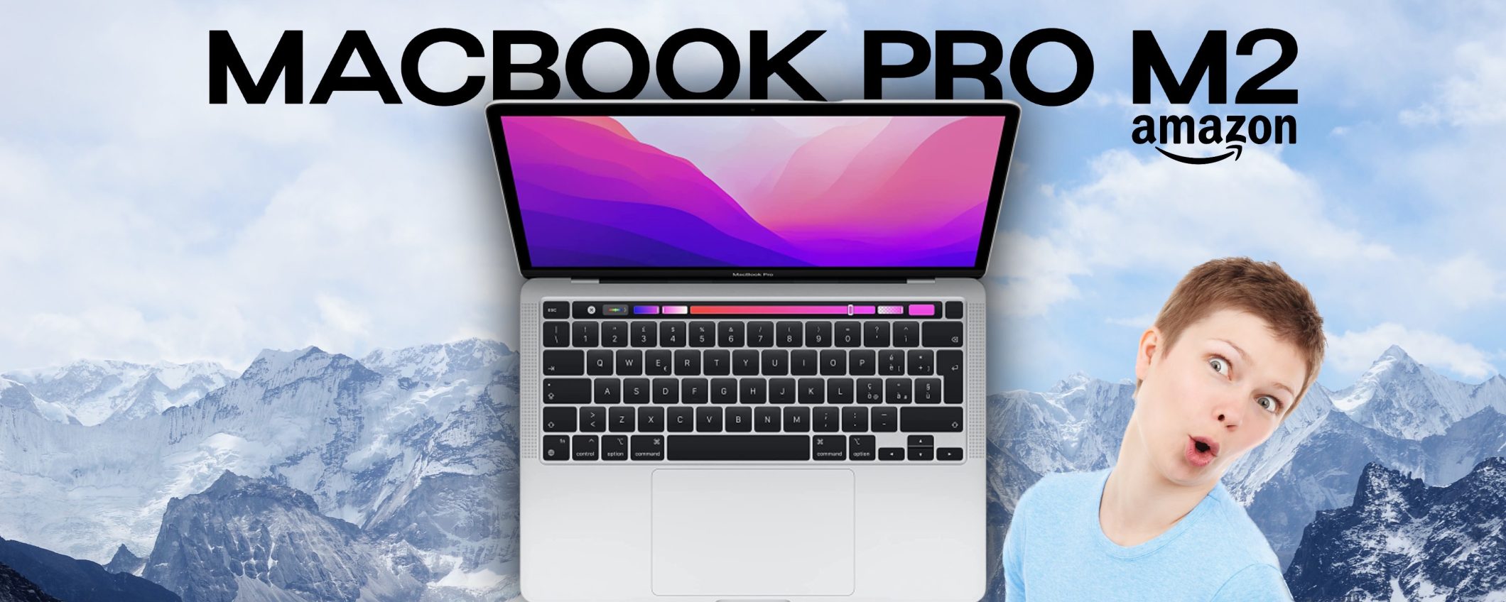 MacBook Pro M2: sconto secco 235€ e disponibilità immediata