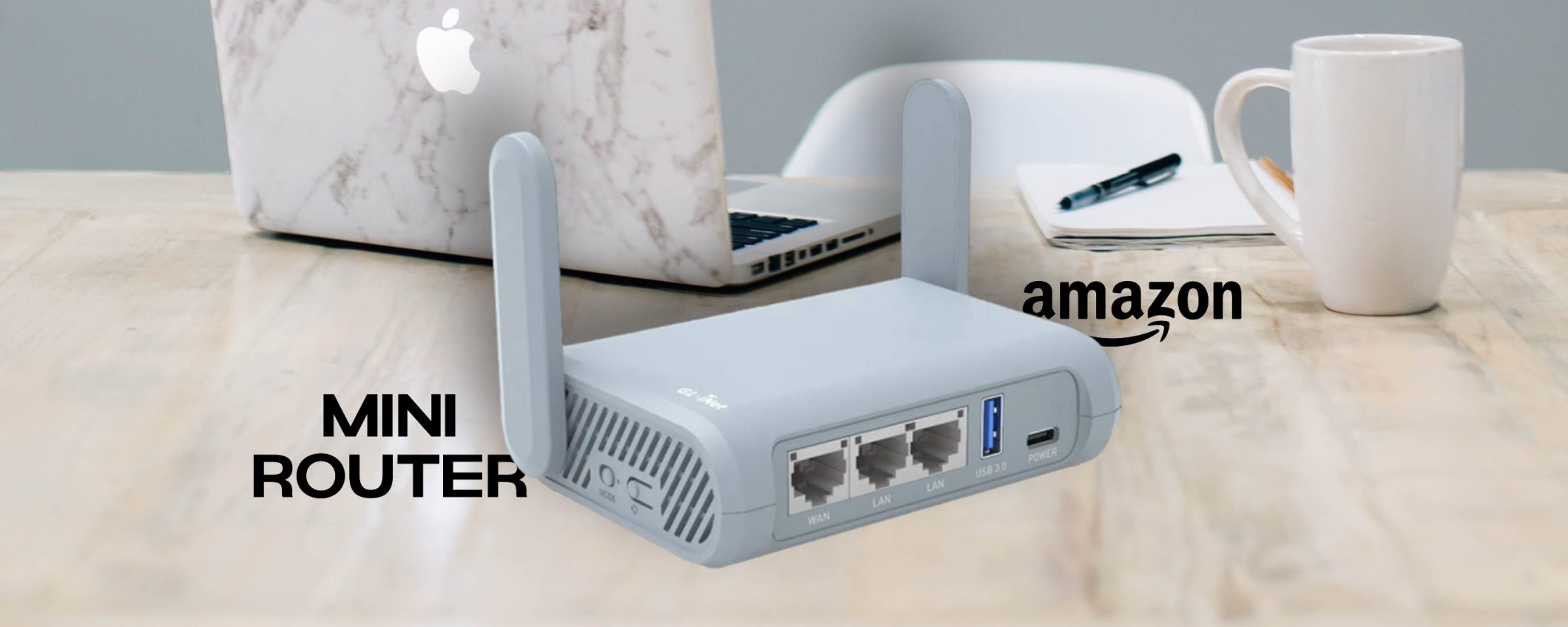 Mini router Wi-Fi da viaggio minuscolo e potente: scopri la PROMO di oggi